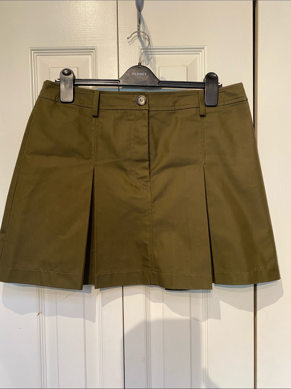 H&M Military inspired pleated skirt - Sz 12
